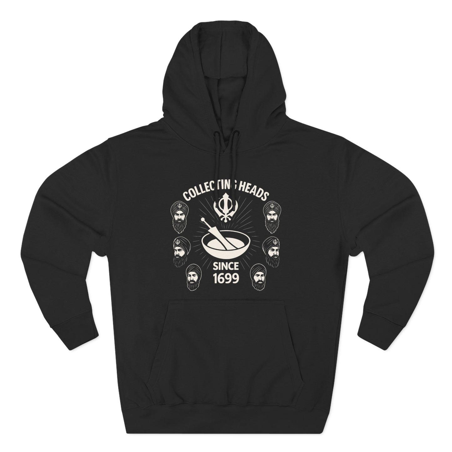 The Call for Heads Three-Panel Fleece Hoodie