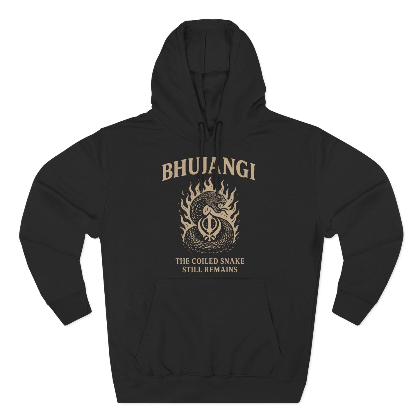 Bhujangi: Coiled Snake Still Remains Hoodie