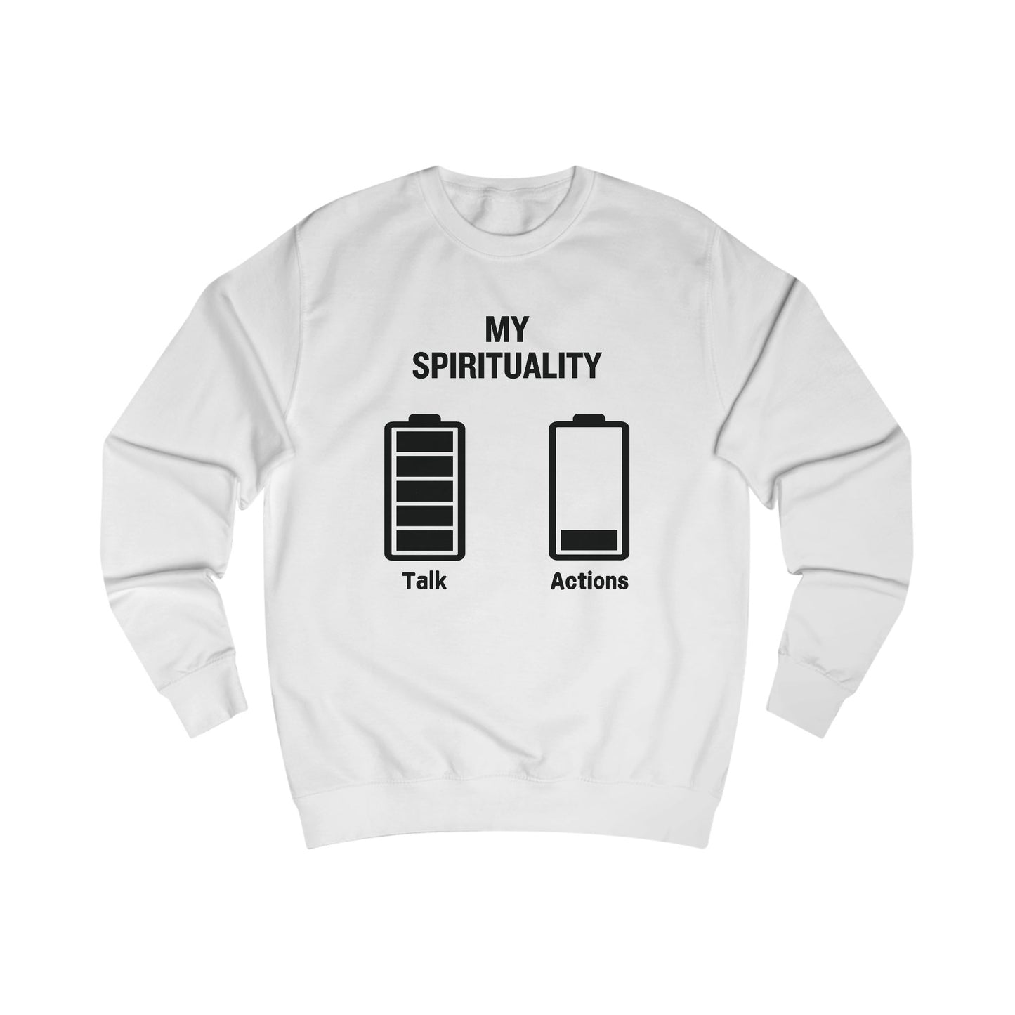 My Spirituality Talk vs Action Sweatshirt