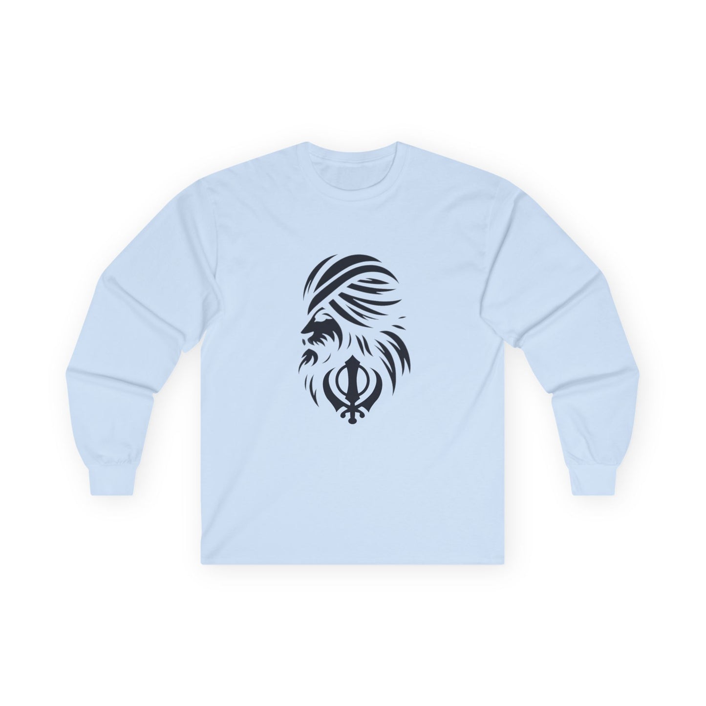 Sikh Lion Khanda Long Sleeve Tee