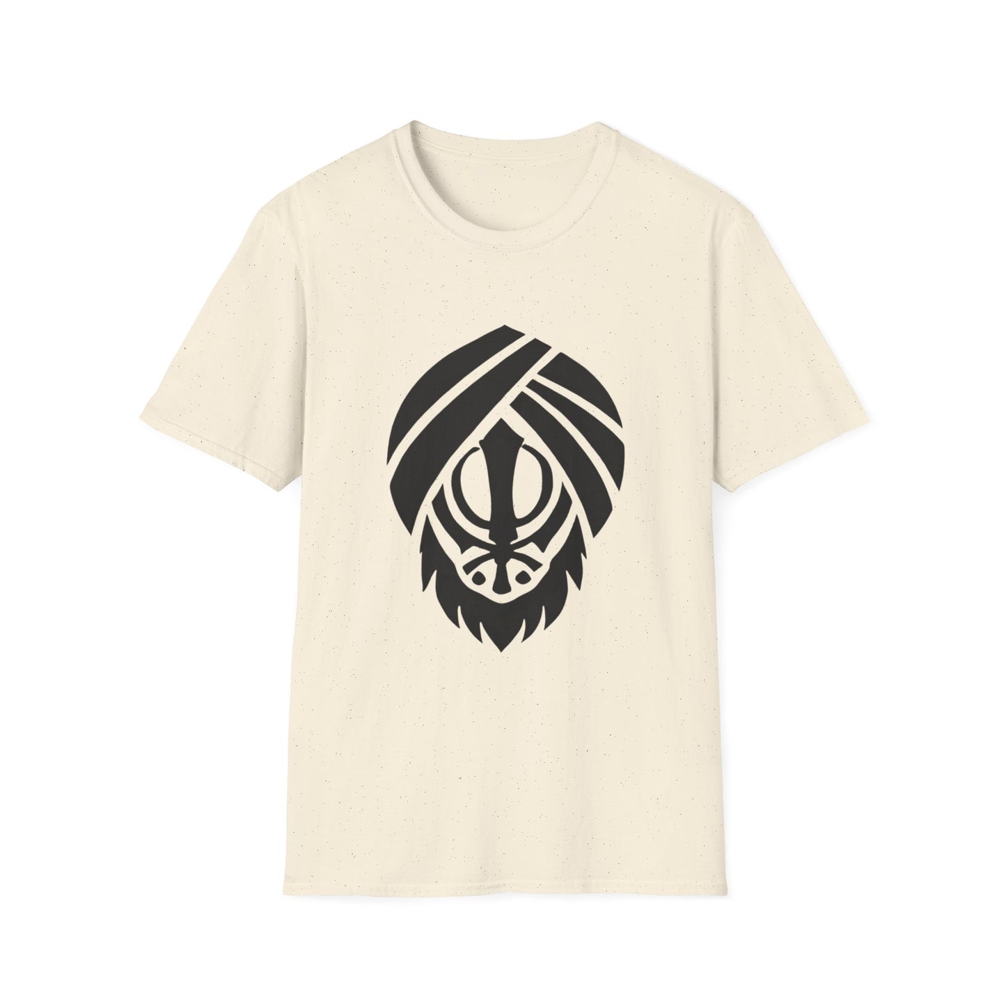 Khanda Behind Turban T-shirt