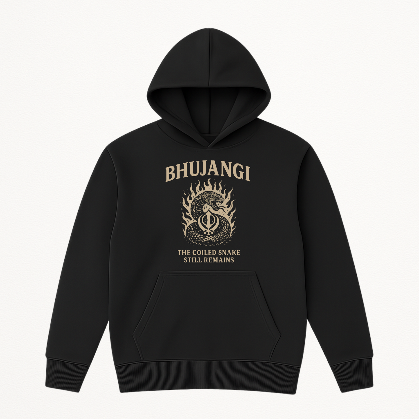 Bhujangi: Coiled Snake Still Remains Hoodie