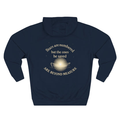 Saviour of Humanity Premium Three Panel Fleece Hoodie