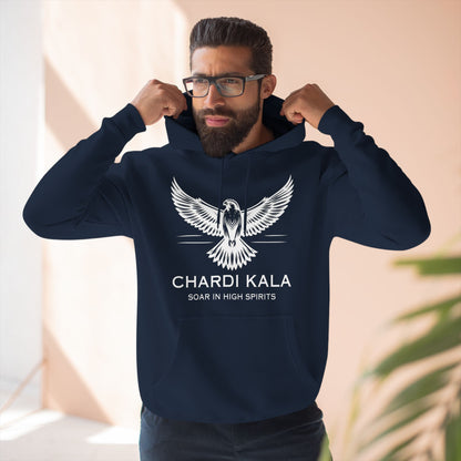 Chardi Kala Three-Panel Fleece Hoodie