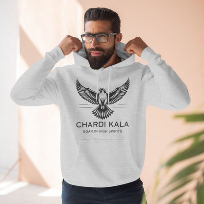 Chardi Kala Three-Panel Fleece Hoodie