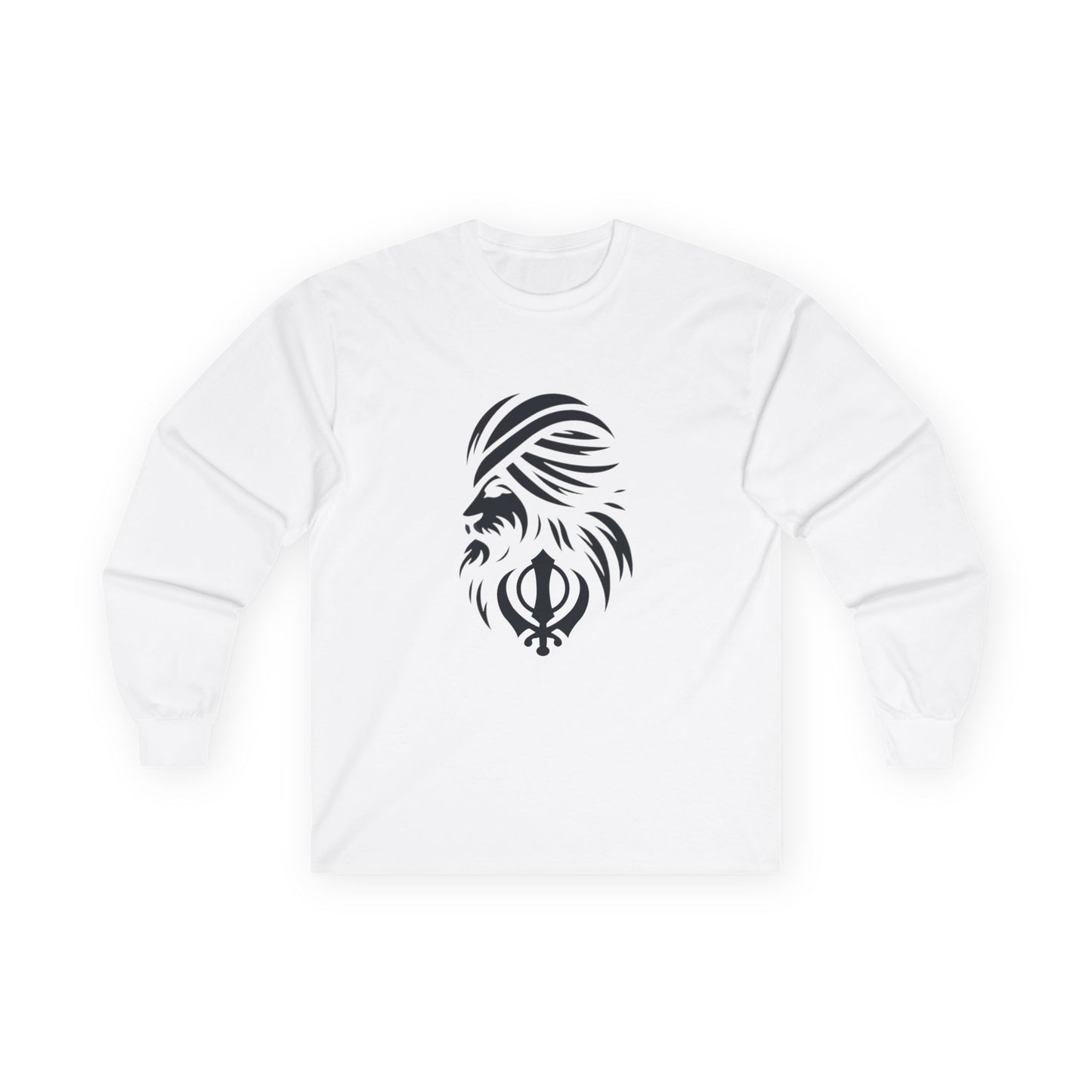 Sikh Lion Khanda Long Sleeve Tee