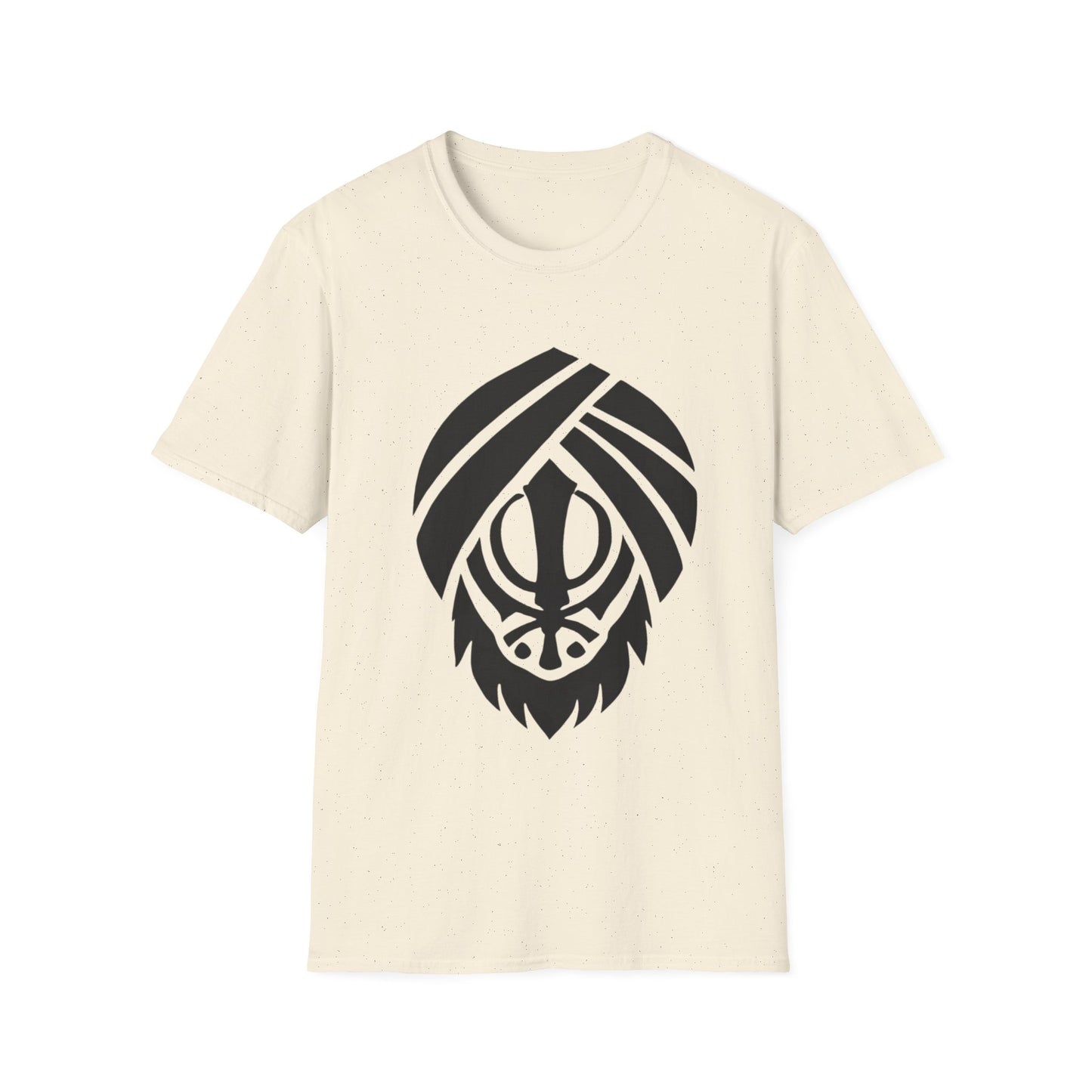 Khanda Behind Turban T-shirt