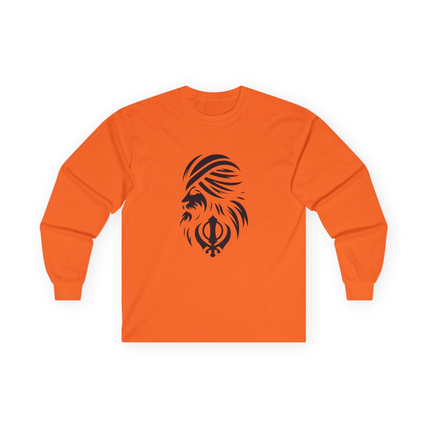 Sikh Lion Khanda Long Sleeve Tee