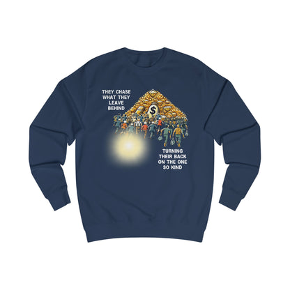 Transient Wealth vs Divine Light Sweatshirt