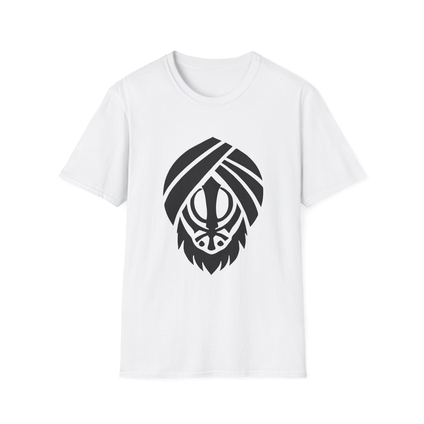 Khanda Behind Turban T-shirt