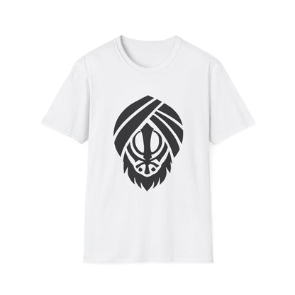 Khanda Behind Turban T-shirt