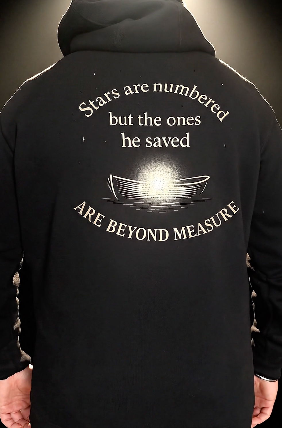 Saviour of Humanity Premium Three Panel Fleece Hoodie