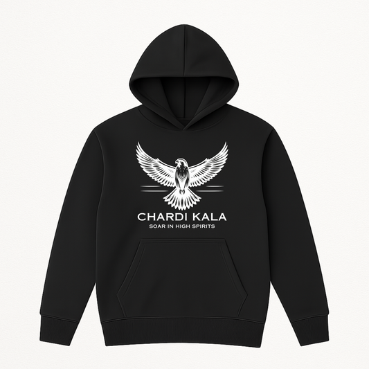 Chardi Kala Three-Panel Fleece Hoodie